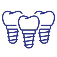 Full Mouth Dental Implants Icon