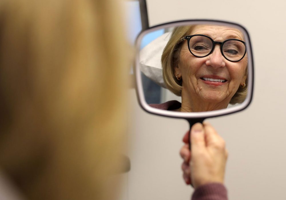 dental implant patient